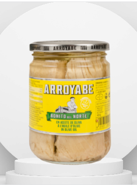 BONITO EN ACEITE DE OLIVA 450 ARROYABE