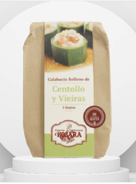 CALABACIN RELL. CENTOLLO Y VIEIRAS ROSARA