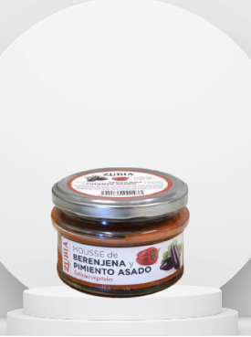 MOUSSE BERENJENA Y PIMIENTO ZUBIA