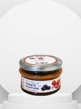 MOUSSE DE TOMATE C/ACEITUNA ZUBIA