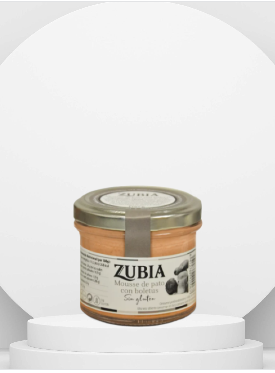 MOUSSE PATO C/BOLETUS 100G ZUBIA
