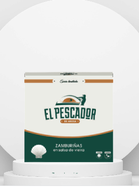 ZAMBURIÑAS SALSA VIEIRA EL PESCADOR