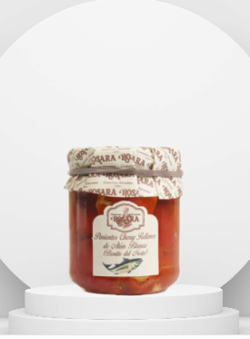 PIMIENTOS CHERRY RELLENOS DE BONITO ROSARA 228ML