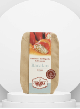 PIMIENTOS PIQUILLO RELL. BACALAO ROSARA