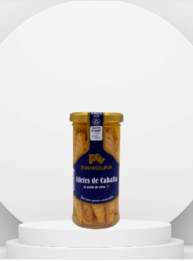 FILETES DE CABALLA ACEITE OLIVA EVANGELINA